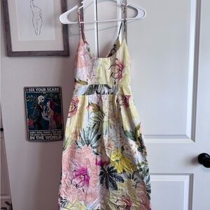 FARM Rio Floral Midi Dress - Medium